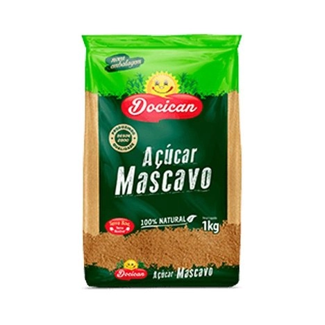 Acucar Mascavo Docican 1kg