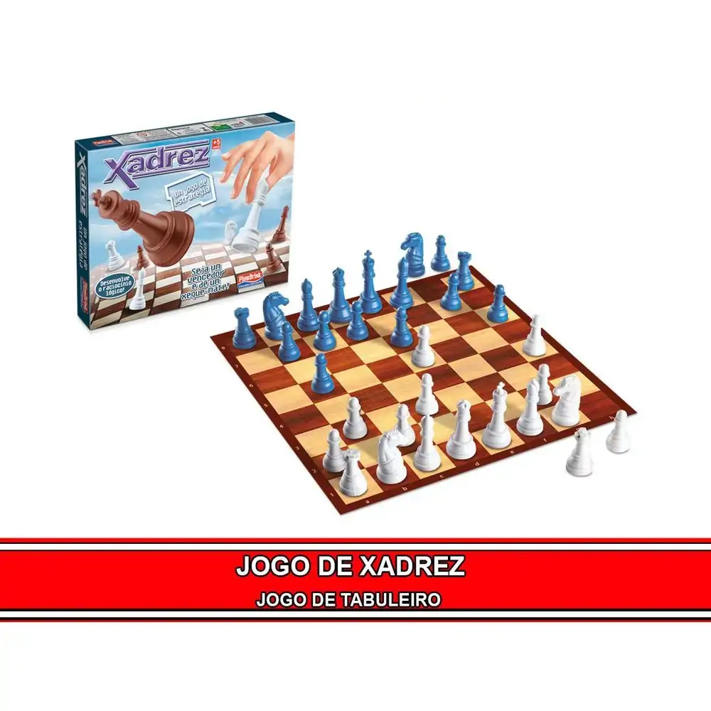 Brinquedo Jogo Xadrez Lig Brink