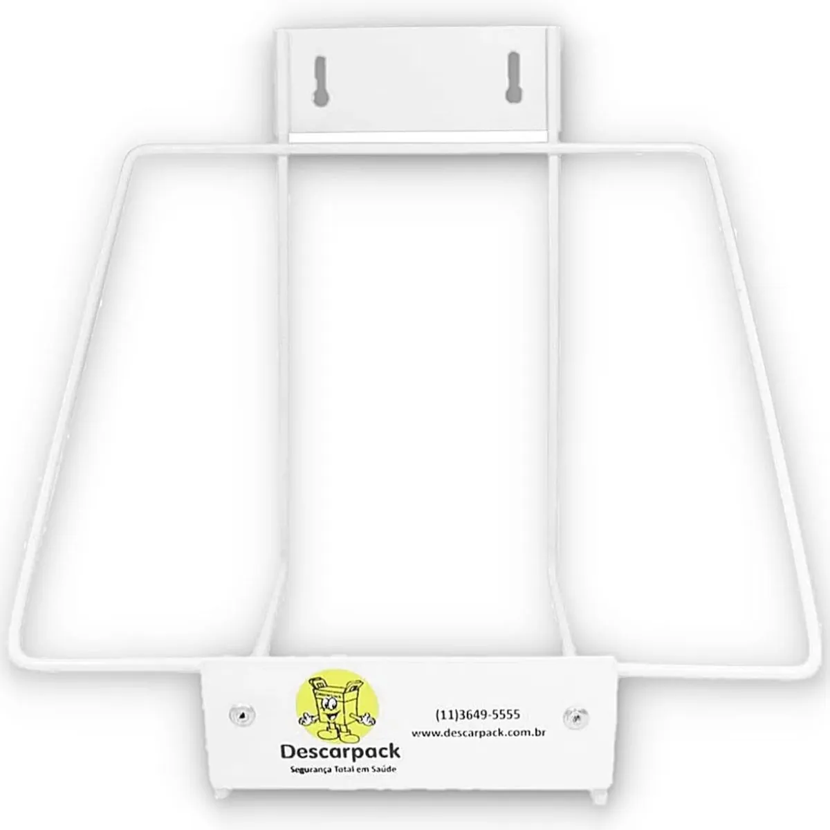 Suporte para Coletor Descarpack de Papelão em Metal 20litros