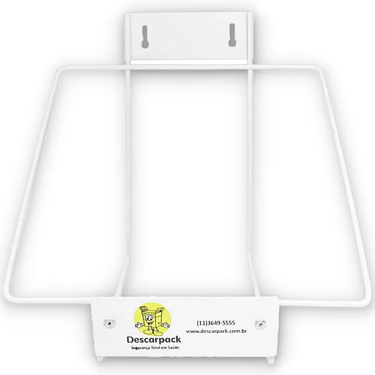Suporte em Metal para Coletor Rígido Descarpack - 7 litros