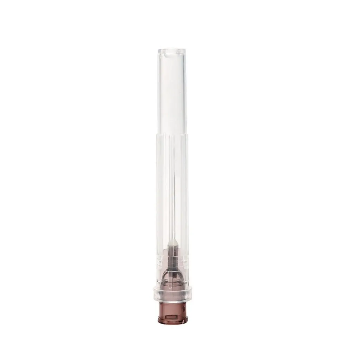 Agulha Hipodérmica - 13 x 0,45mm - Marrom - Descarpack - Unidade - Agulha Hipodérmica - 13 X 0,45Mm