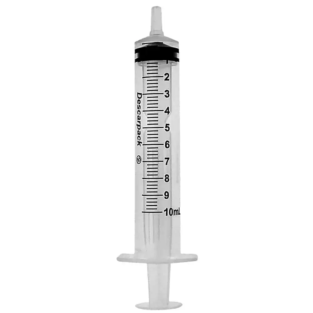 Seringa 10 Ml S/ag Slip Cx C/100 Descarpack
