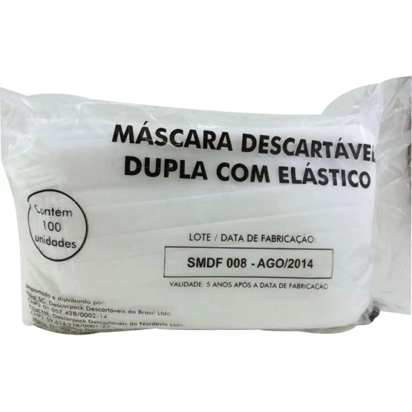 Mascara C/ Elastico