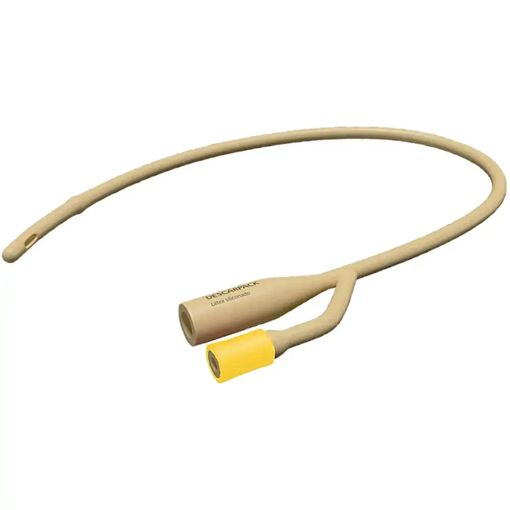 Sonda Foley 2 Vias Siliconizada (Fr)20 Descarpack - 5 -10 mL