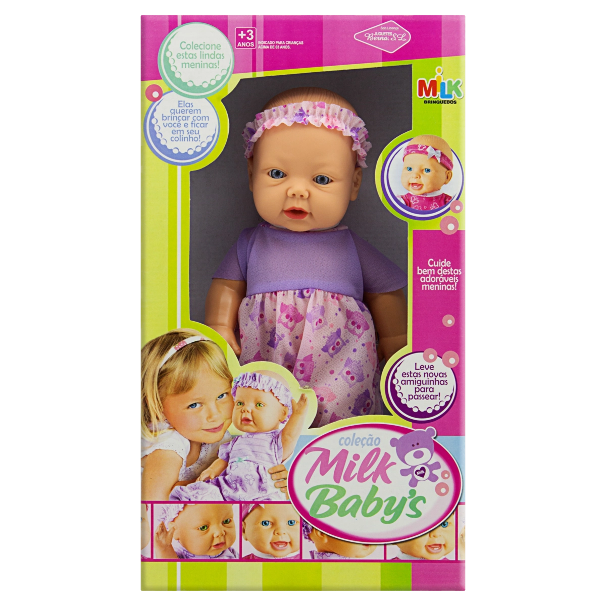 Boneca Milk Brinquedos Babys
