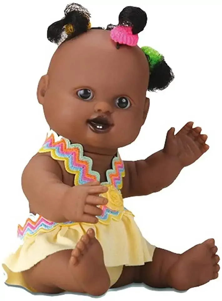 Brinquedo Boneca Milk Petit Negra C/chuca