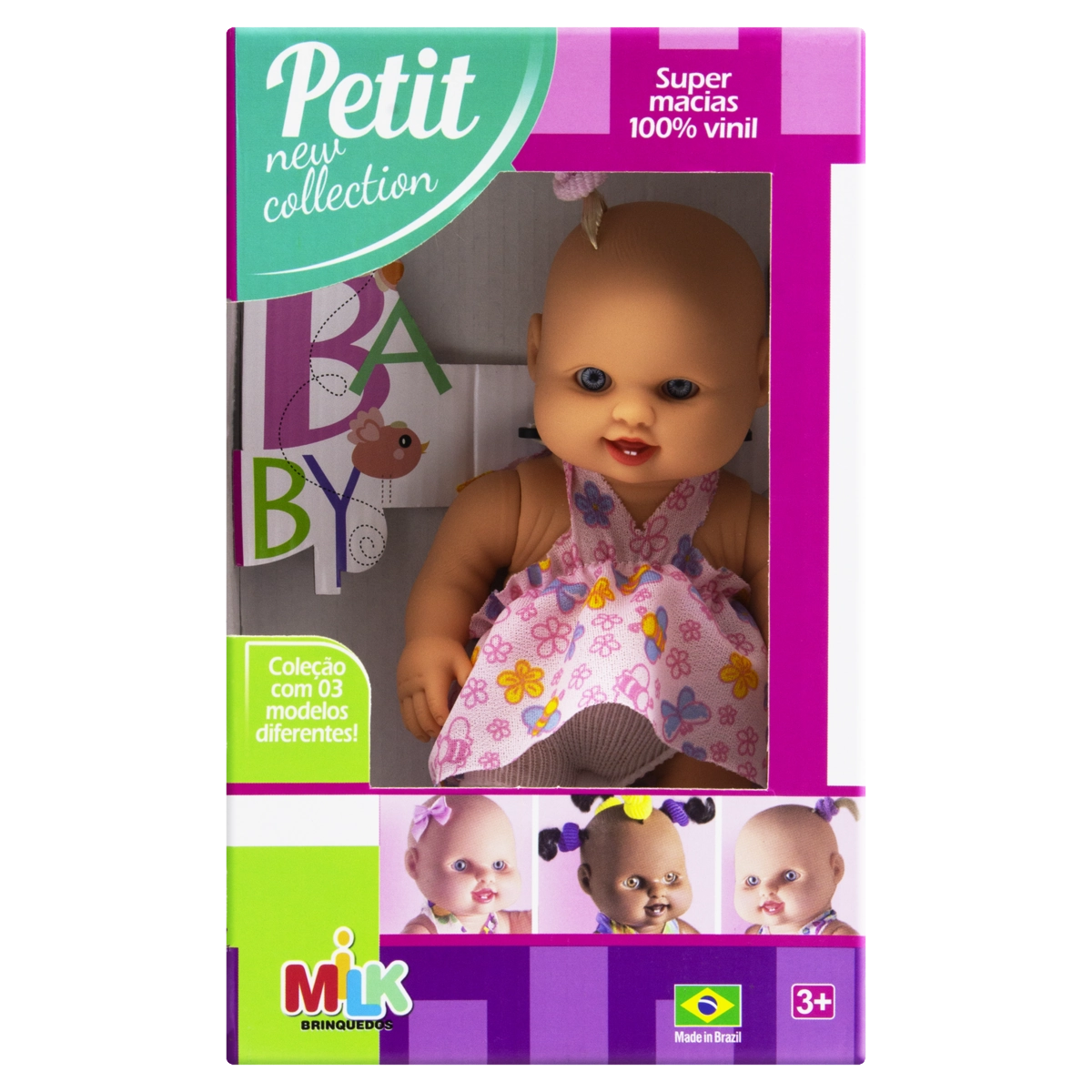 Boneca Milk Brinquedos Petit