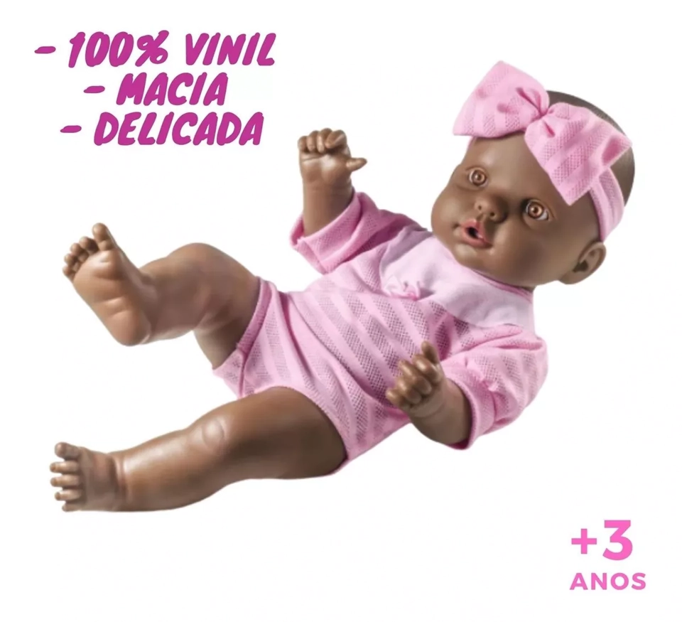Coleção Rose Ring Reborn Negra Batizado 522 Milk