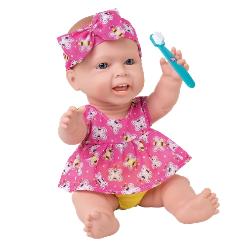 Boneca Sapekinha Primeiro Dentinho 595 Milk