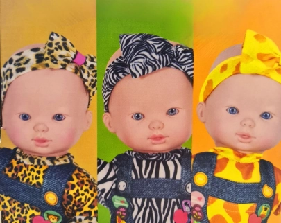 Boneca Soft Animals Sortido 638 Milk