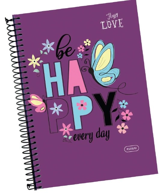 Caderno Panam 1mt 80fls C/d Petite