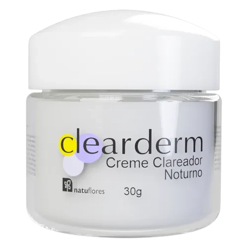 Creme Facial Clareador Noturno Natuflores 30g