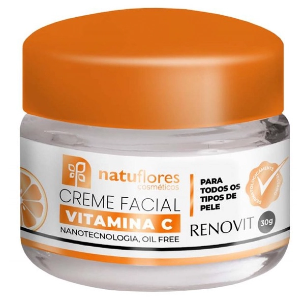 Creme Facial Natuflores 30g Vitamina C