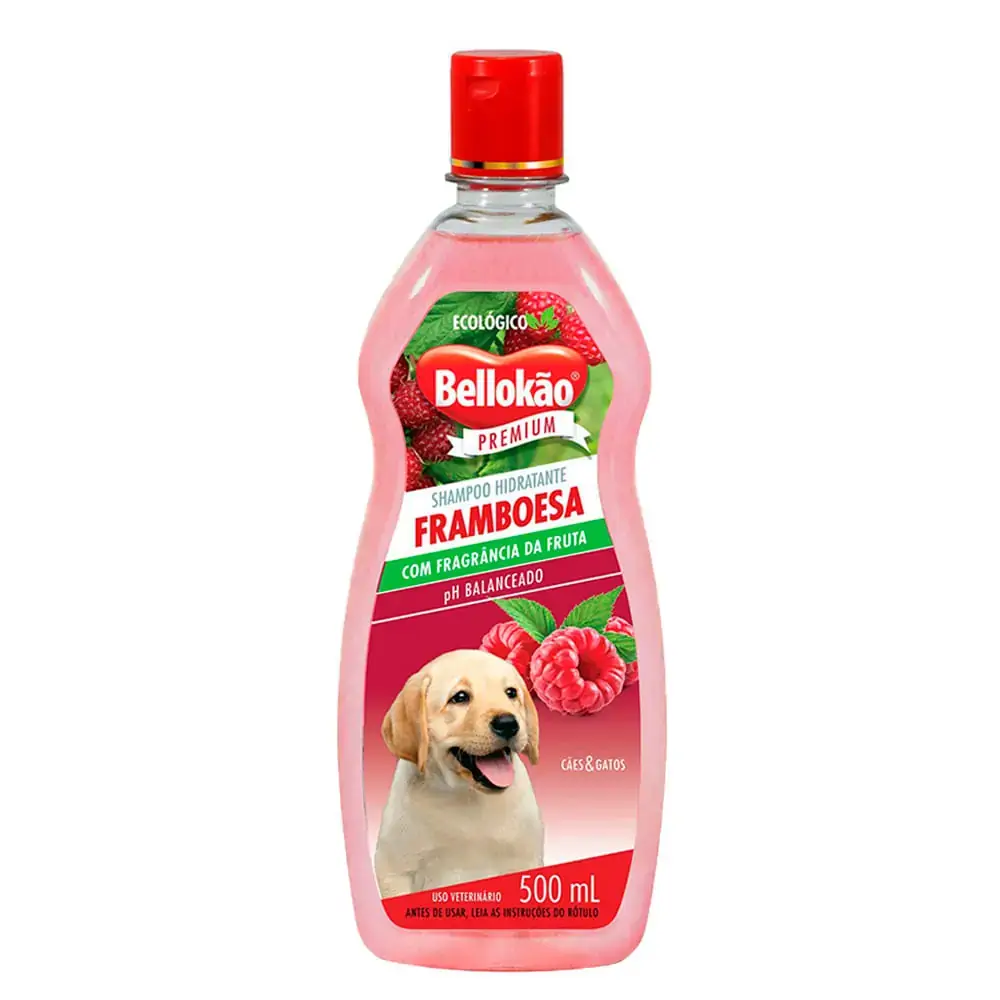 Shampoo Framboesa Bellokão 500ml