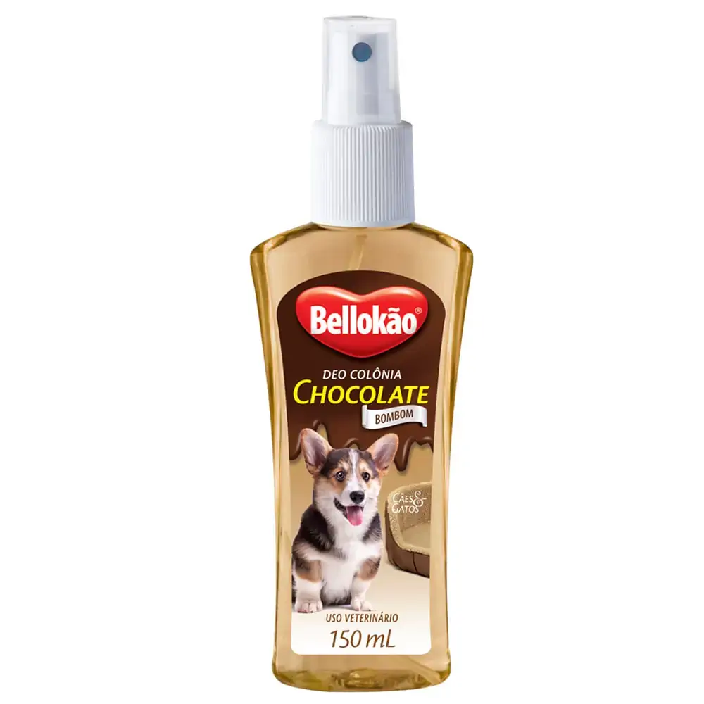 Colônia para Cães e Gatos Chocolate Bellokão 150ml