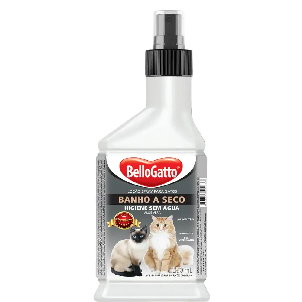 Banho A Seco 250ml Bellogatto