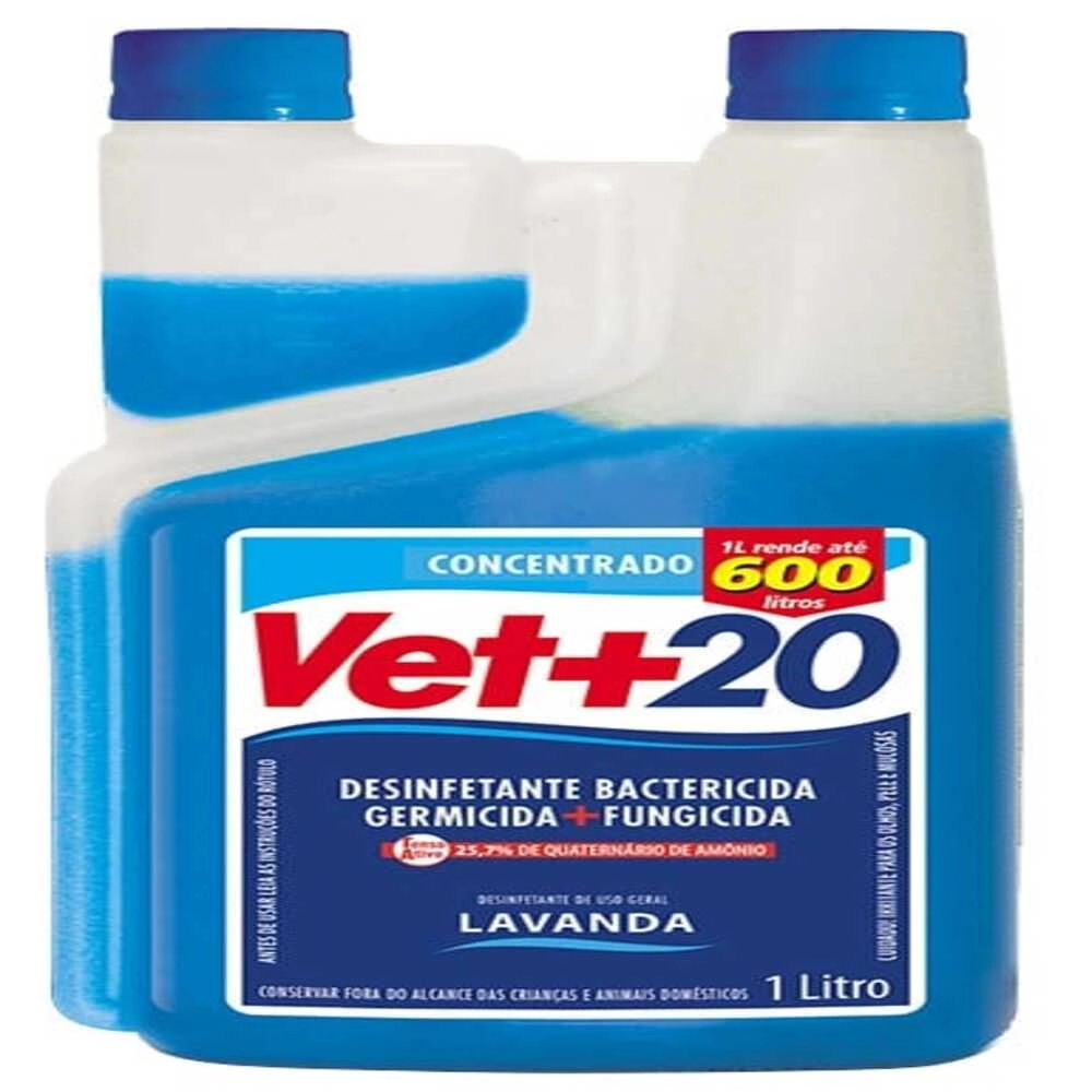 Eliminador de Odores Vet+20 Lavanda 1L