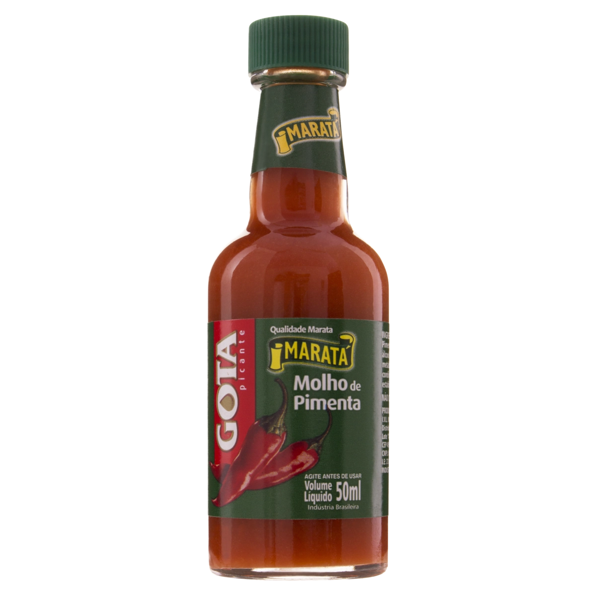Molho De Pimenta Picante Maratá Gota Vidro 50ml