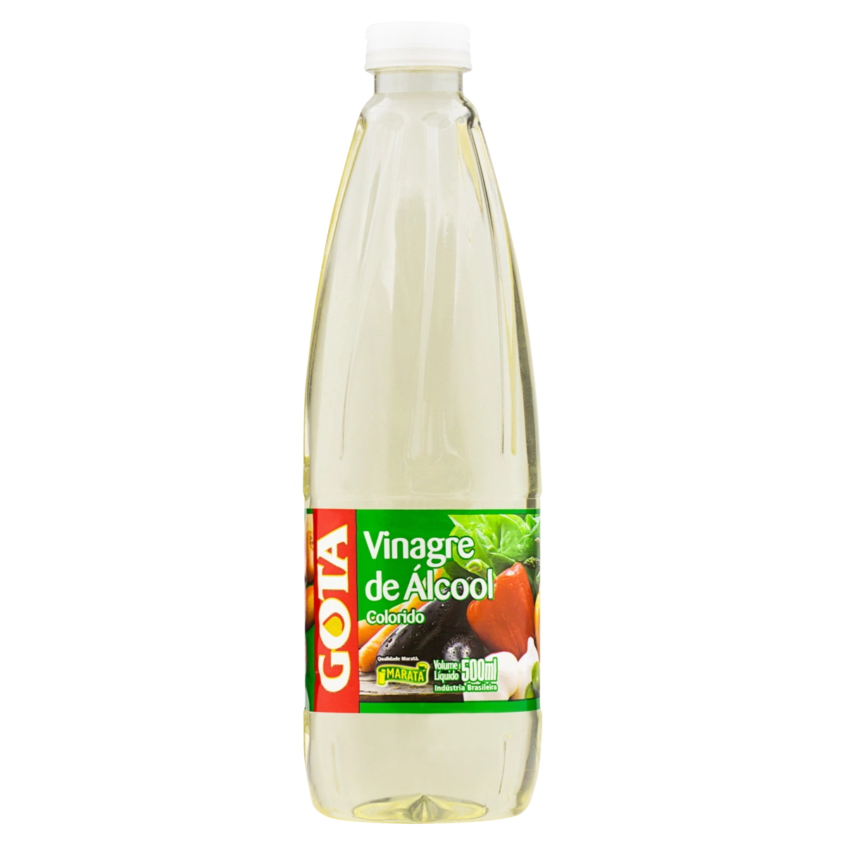 Vinagre De álcool Colorido Maratá Gota Frasco 500ml