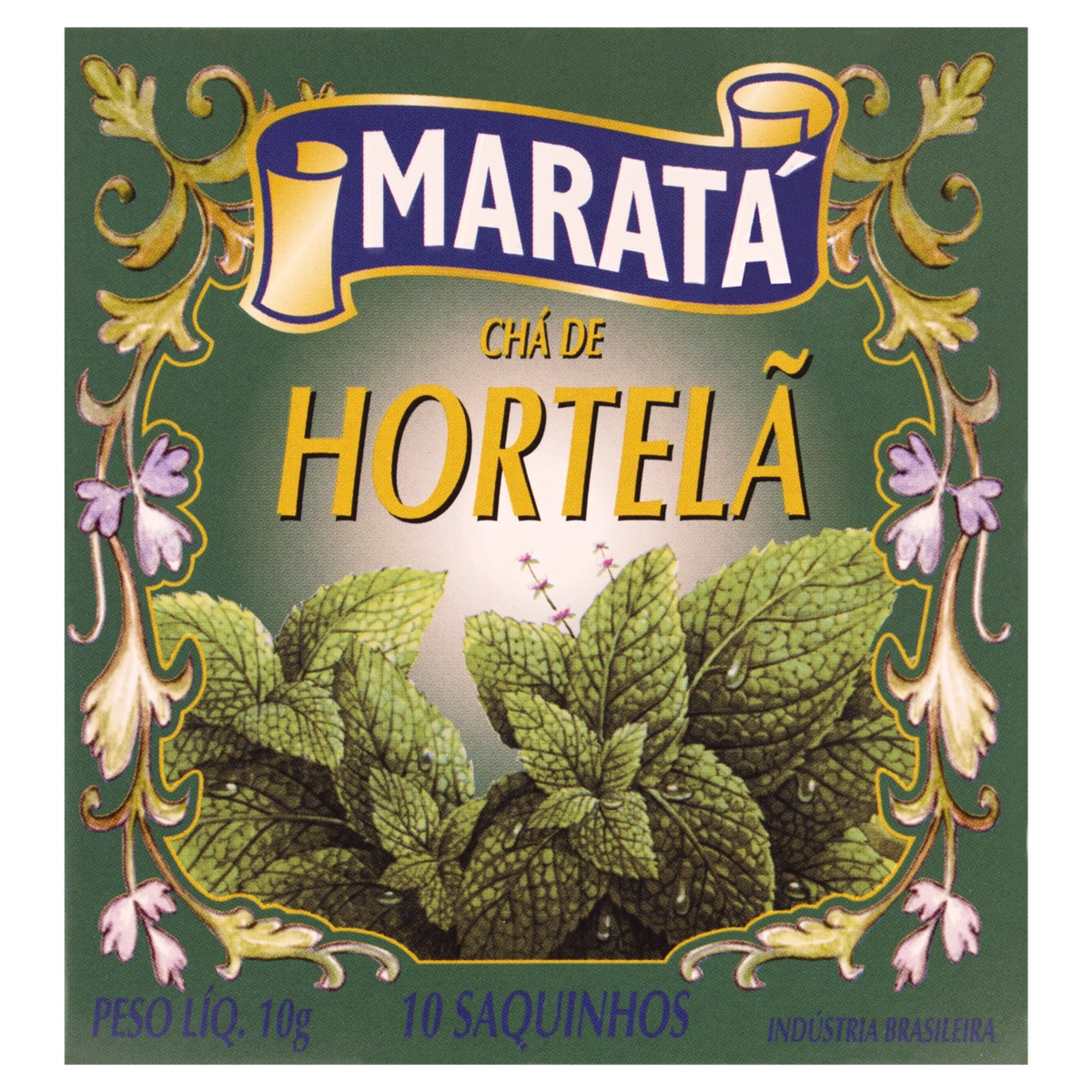 Chá Hortelã Maratá Caixa 10g 10 Unidades