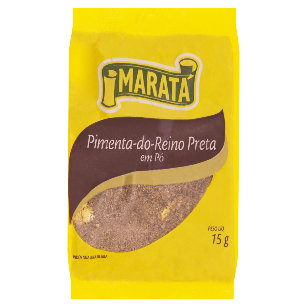 Pimenta Do Reino Pó Preta Maratá Pacote 15g