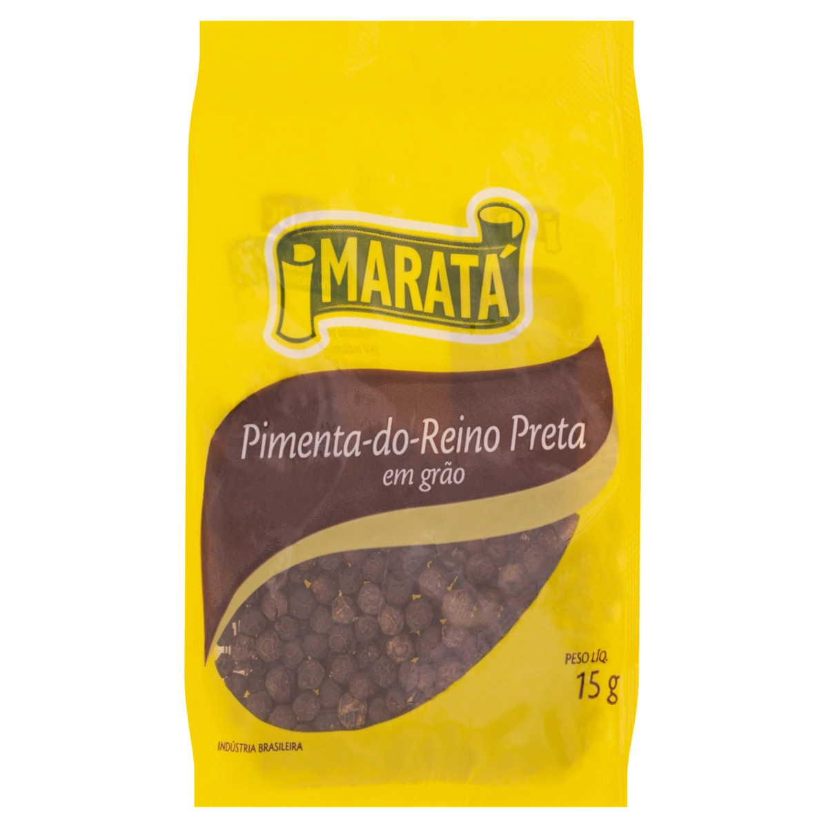 Pimenta Do Reino Preta Em Grãos Maratá Pacote 15g