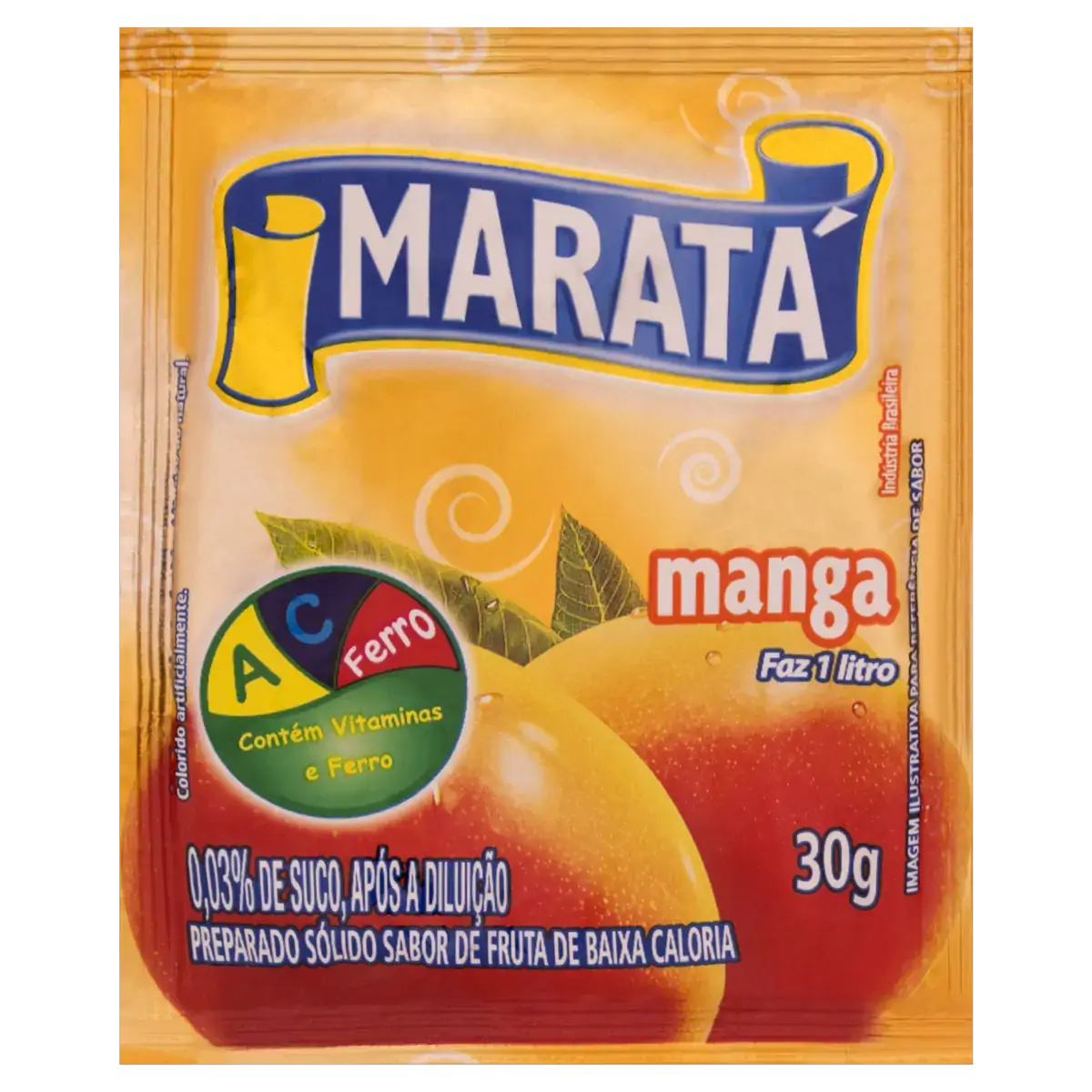 Refresco Em Pó Manga Maratá Pacote 30g