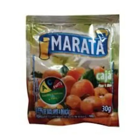 Refresco Em Pó Cajá Maratá Pacote 30g