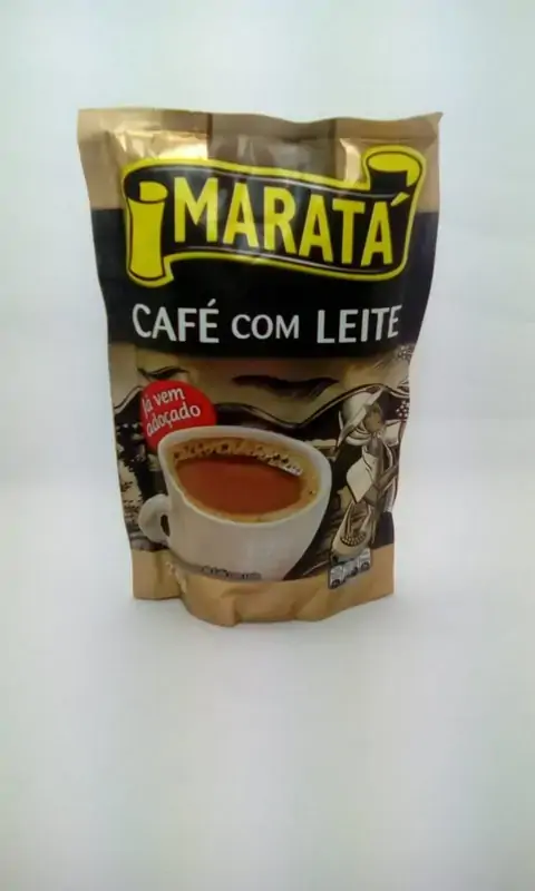 Café Com Leite Solúvel Tradicional Maratá Sachê 200g