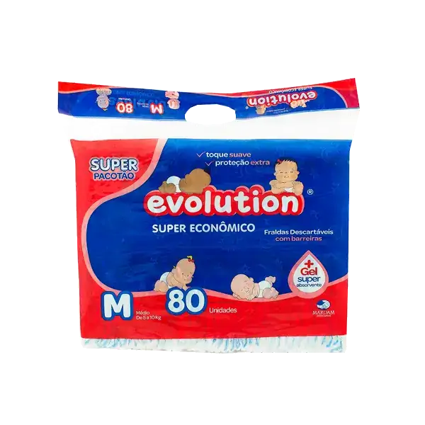 Fralda Evolution Super M