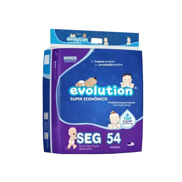 Fralda Evolution Seg C/54und