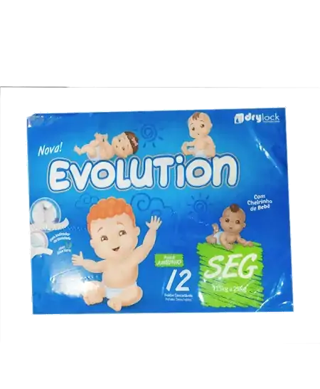 Fralda Evolution Jumbinho Seg 12