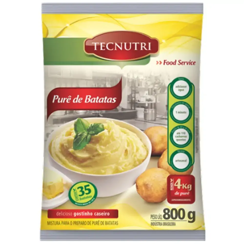 Pure Batata Tecnutri 800g