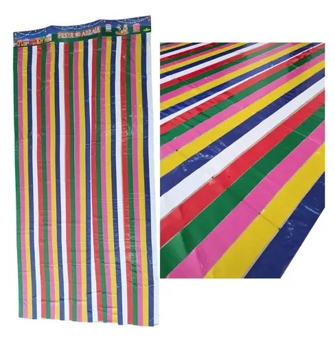 Cortina Plastica Junina 1x2m Real Seda