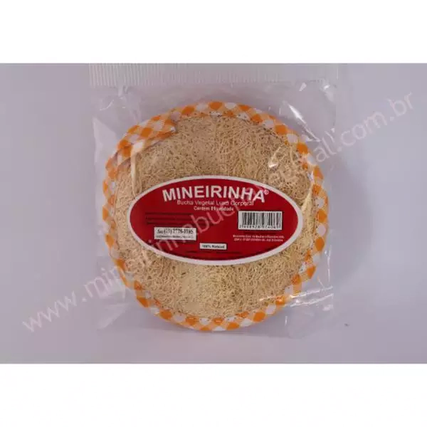 Esponja Mineirinha Vegetal Luxo Tam G