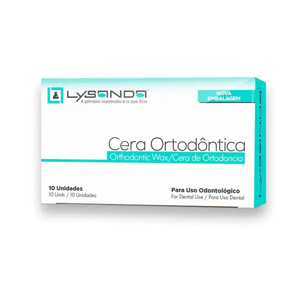 Cera Ortodôntica Com 10 - Lyanda