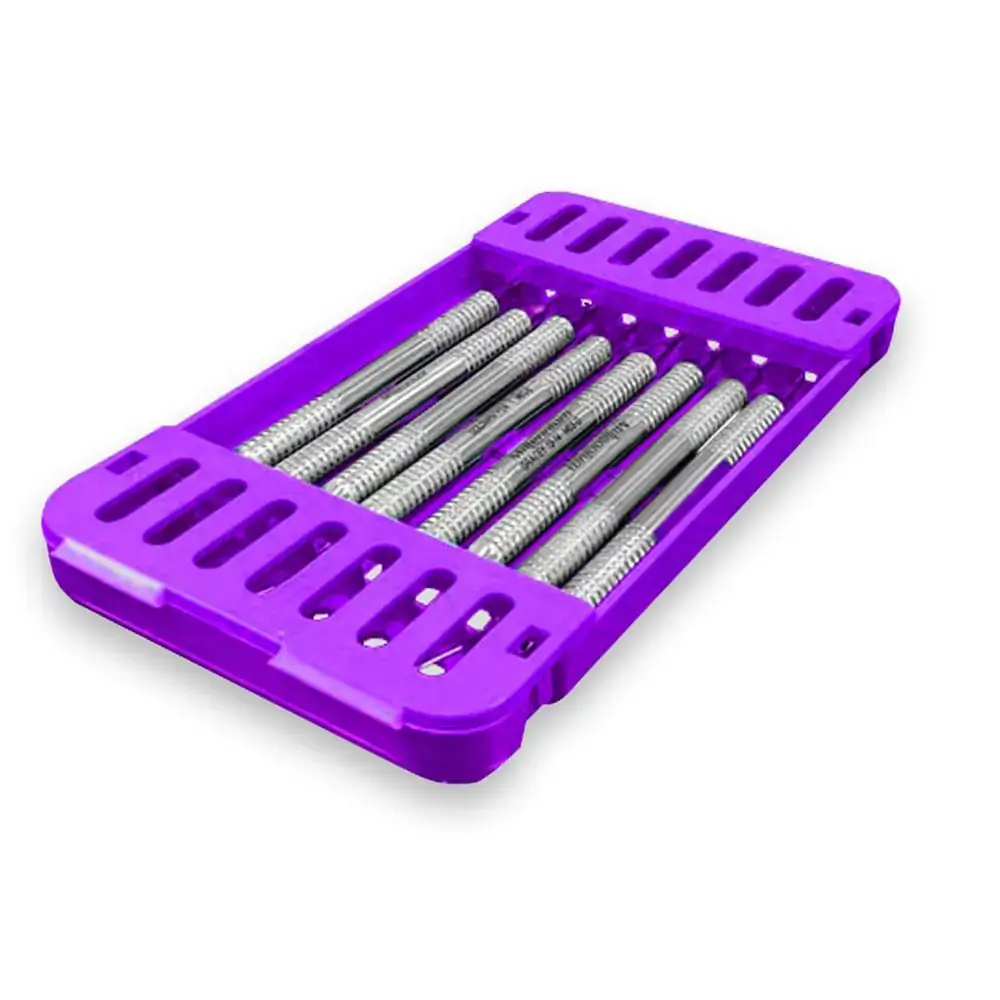 Estojo para Esterilização Perfurado Sterilys Perio Roxo com 2 - Lysanda