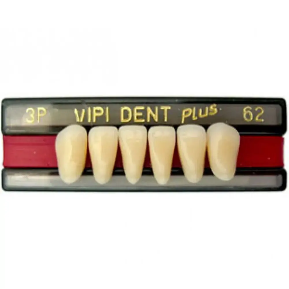 Dente Vipi Dent Plus Anterior Inferior - VIPI - 2n Cor 66 (Cód. 25.2962)