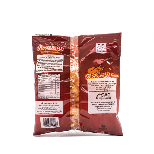 Torresmo Sabor De Minas Sabor Pimenta 50g