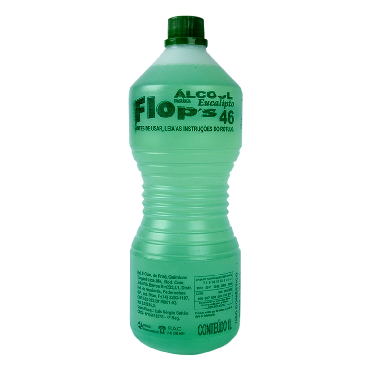 Alcool Flops Eucalipto 1 Lt