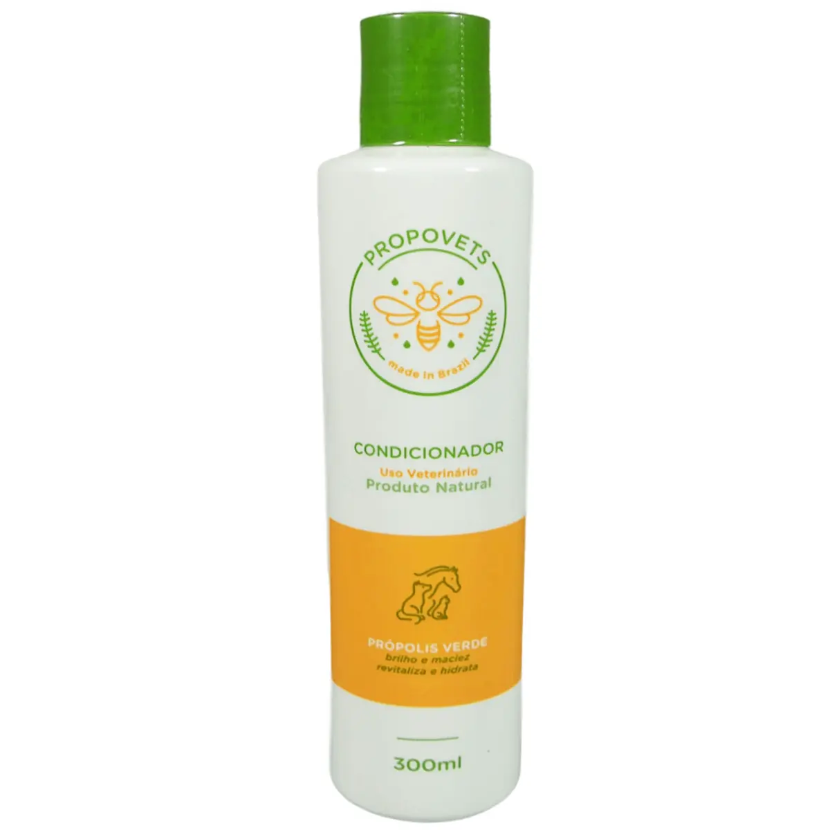 Condicionador Natural Propovets Própolis Verde Cães Gatos Equinos 300ml