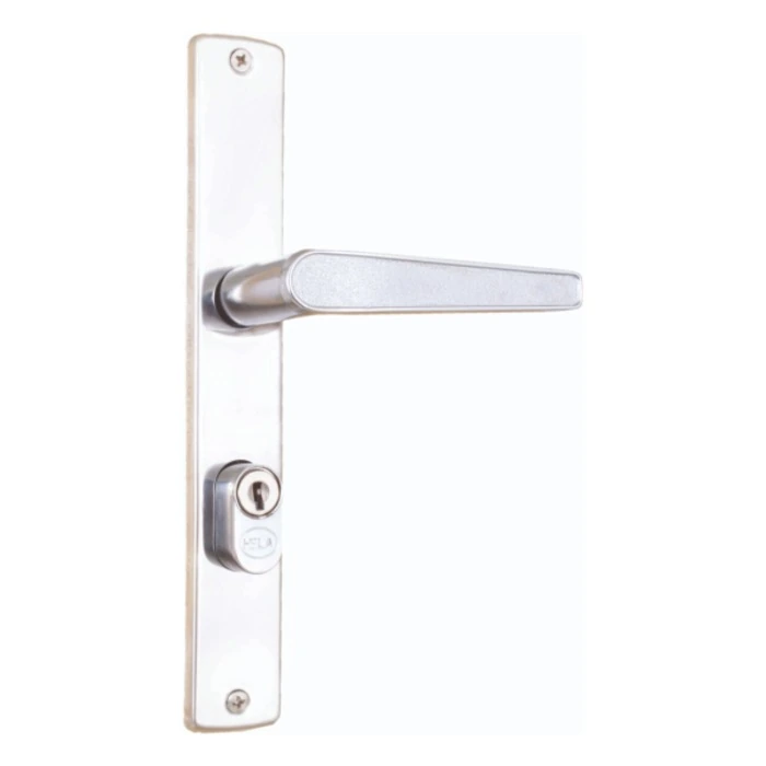 Fechadura Bélgica 2006/09 Perfil Estreito Externa Cromado 20mm Hela