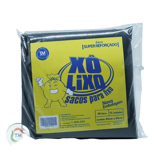 Saco De Lixo Xo Lixo 60lts Almofada
