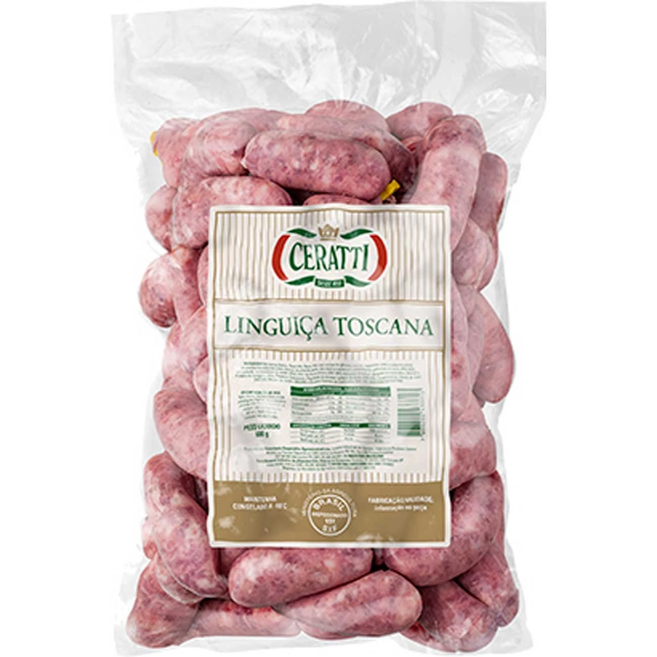 Linguiça De Carne Suína Para Churrasco Ceratti 5kg