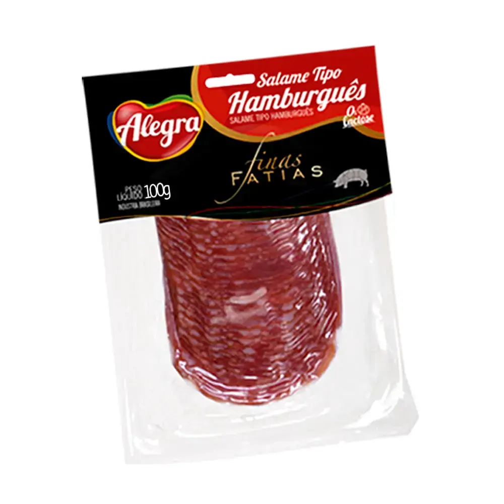 Salame Alegra 100g Fat Hamburgues