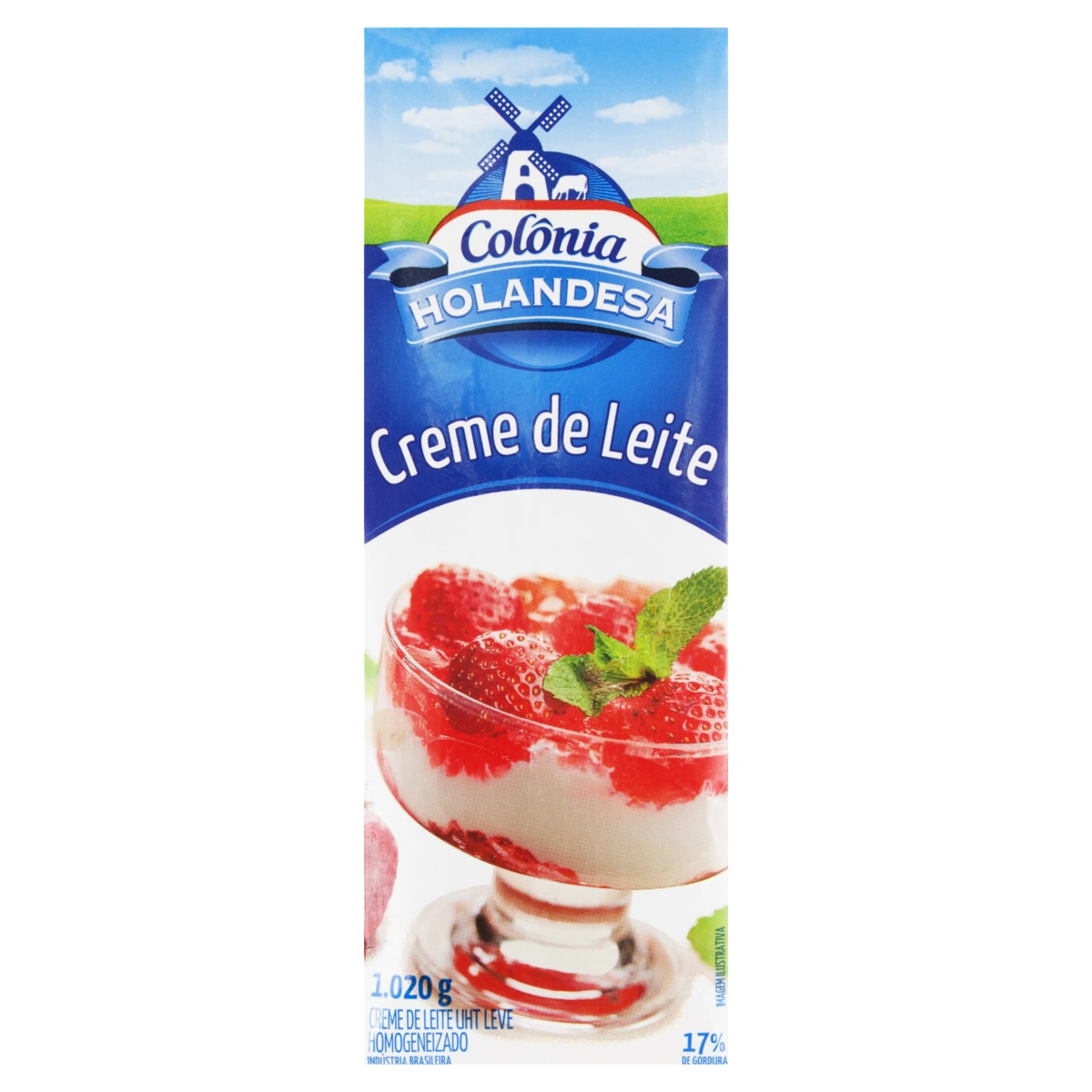 Creme De Leite Uht Leve Homogeneizado Colônia Holandesa Caixa 1020g