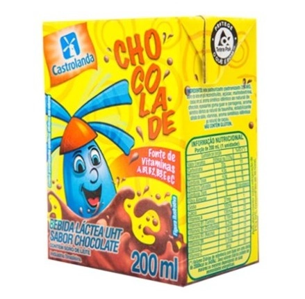 Alimento Permeado Chocolate Colônia Holandesa Caixa 200ml