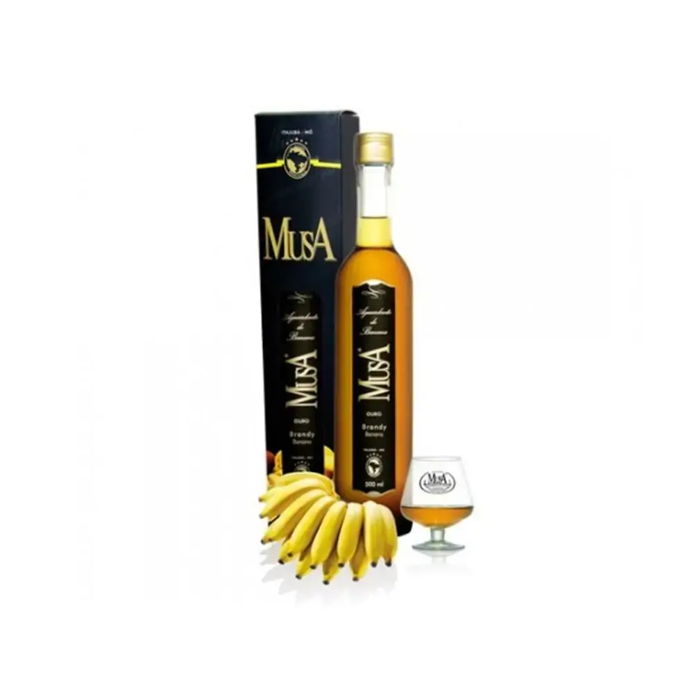 Aguardente De Banana Envelhecido 500ml