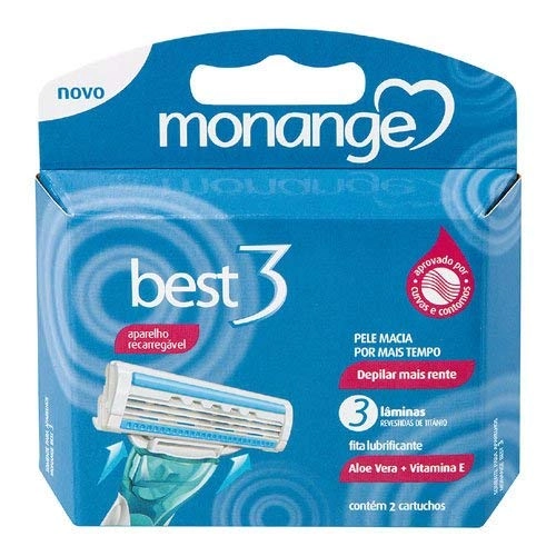 Carga Monange Best 3 Com 02 Cartuchos