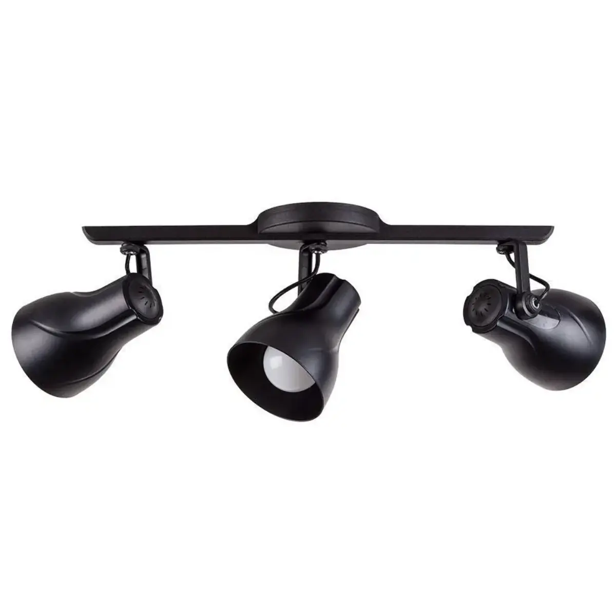 Spot Trilho De Sobrepor Startec Octa Plus Triplo E27 Bivolt Preto